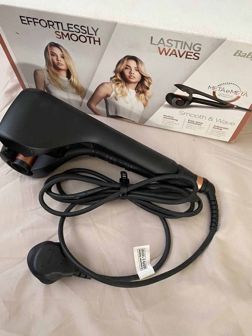 Babyliss Smooth Wave Curler Brand New Beauty Personal Care Hair on Carousell