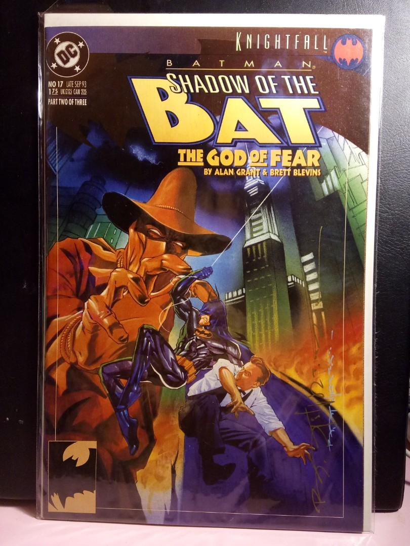 Batman Shawdow Of The Bat 17 Signed By Brian Stelfreeze Hobbies Toys Books Magazines Comics Manga On Carousell
