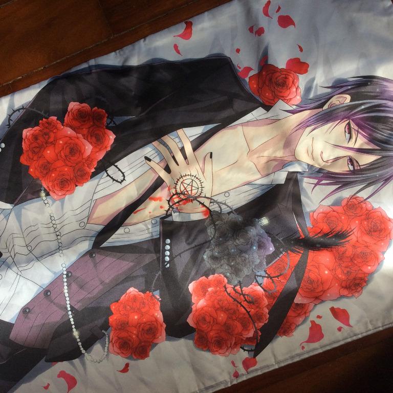 Black butler body pillow hot sale
