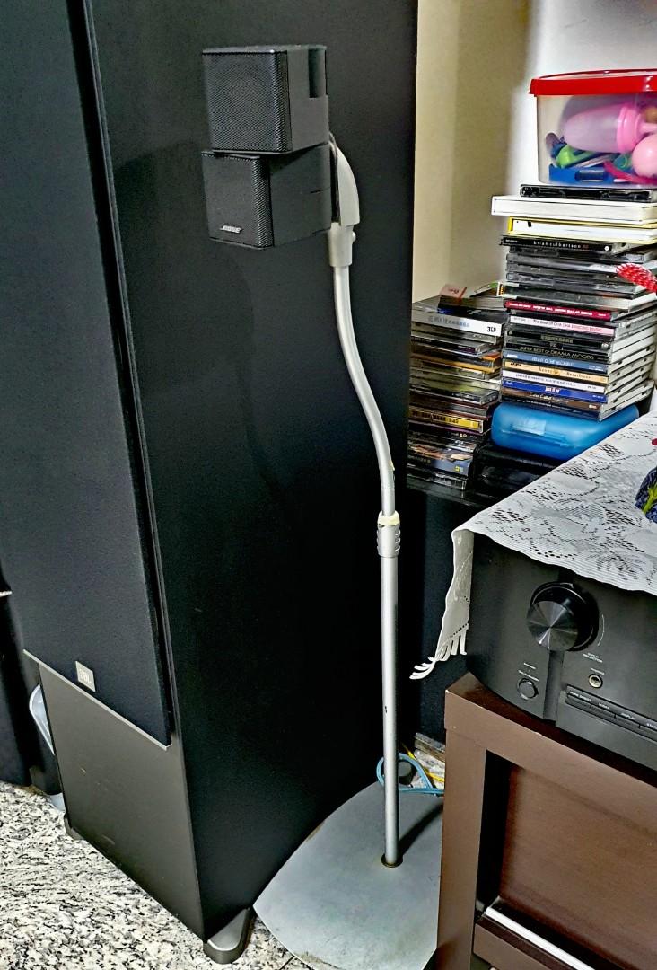 Bose Jewel Cube Satellite Speakers n Passive Subwoofer with Speakers