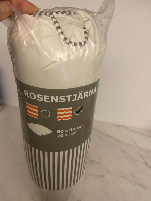 BRAND NEW IKEA Rosenstjarna Pillow 50x80cm