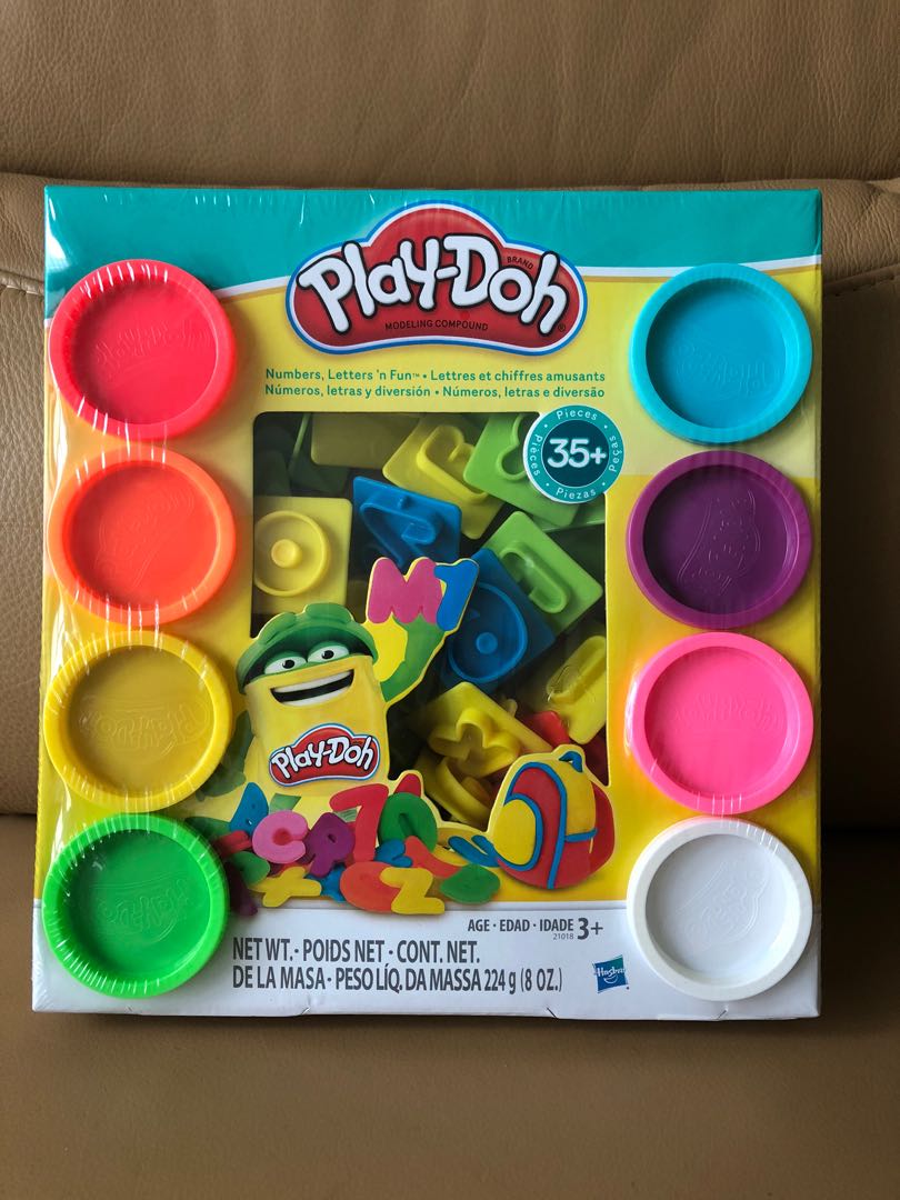 Play doh numbers letters top n fun
