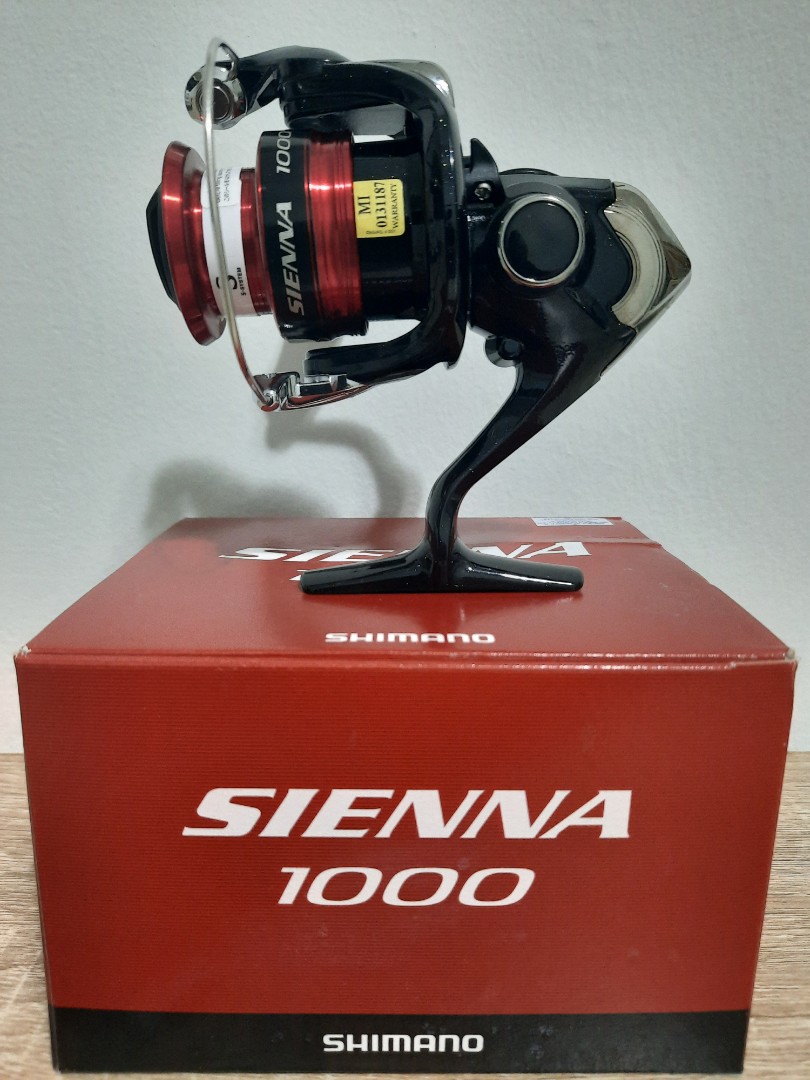 Brand New Shimano Sienna Fg 1000 Spinning Fishing Reel Sports Equipment Fishing On Carousell