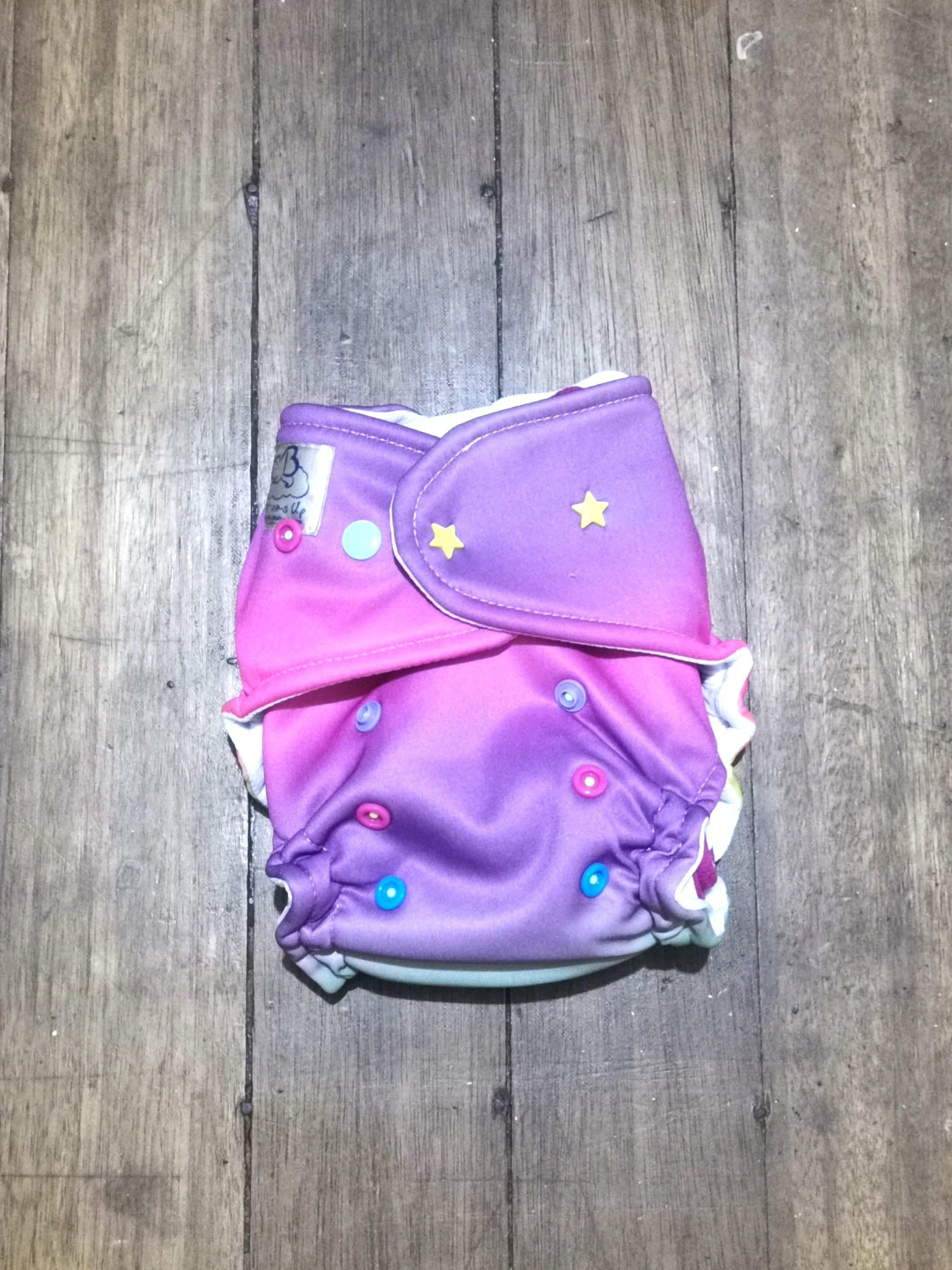 Buttoms Up Cloth Diaper with Terno Top (Category: Babies & Kids Fashion) located in San Juan City. Submitted by ababy.chill (Listing ID 1063338189, Image 3). Description: Rainbow Buttoms Up Cloth Diaper with Terno Top.