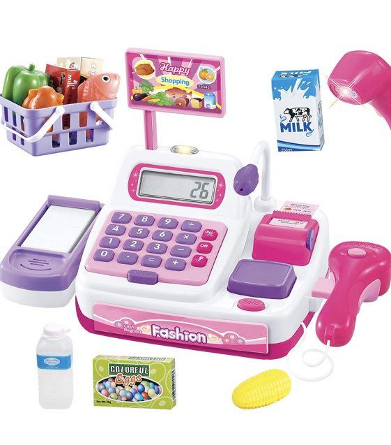 Buyger 34 Pcs Childrens Girls Toy Till 