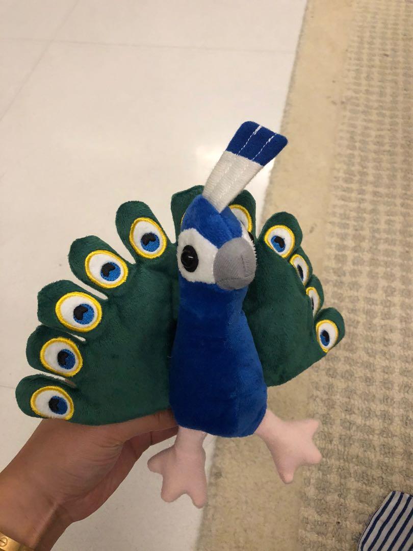 Capella peacock soft toy stuffed, Hobbies & Toys, Toys & Games on Carousell