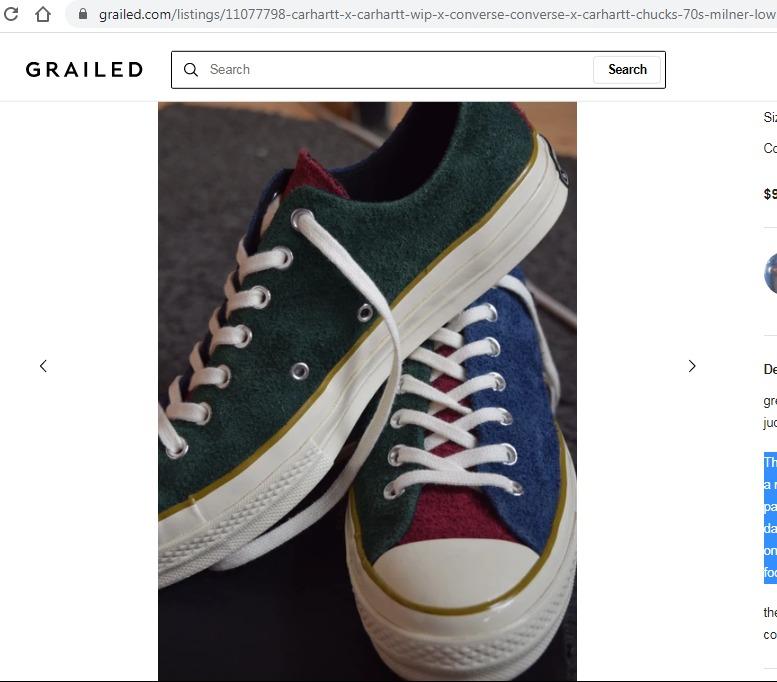 Carhartt converse milner top