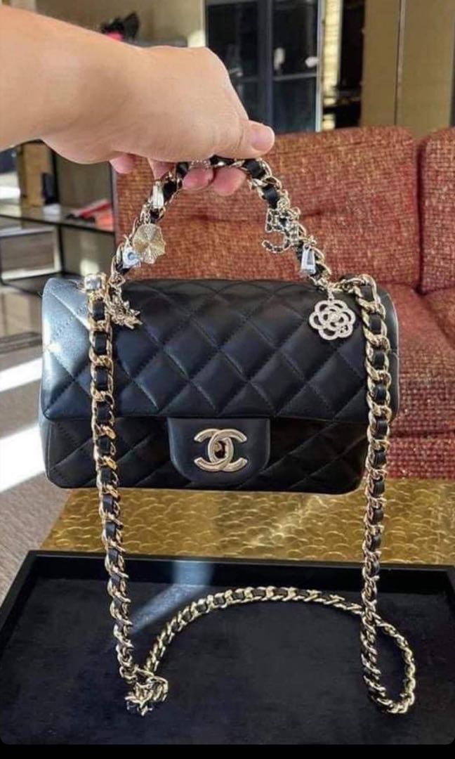 Chanel Bag, Chanel charm, Chanel mini 8, Chanel small, Luxury, Bags &  Wallets on Carousell