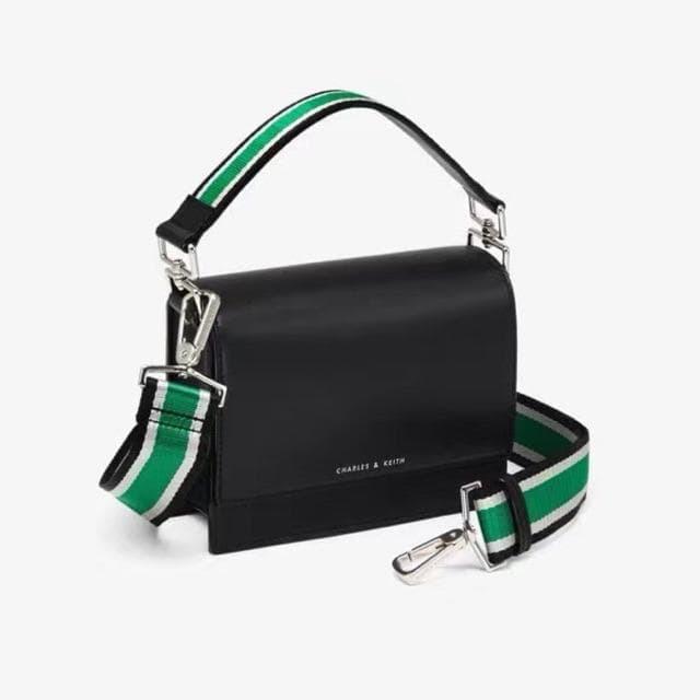 Striped top handle crossbody bag new arrivals