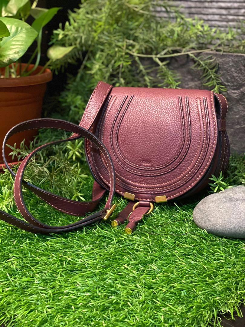 Chloe on sale marcie burgundy