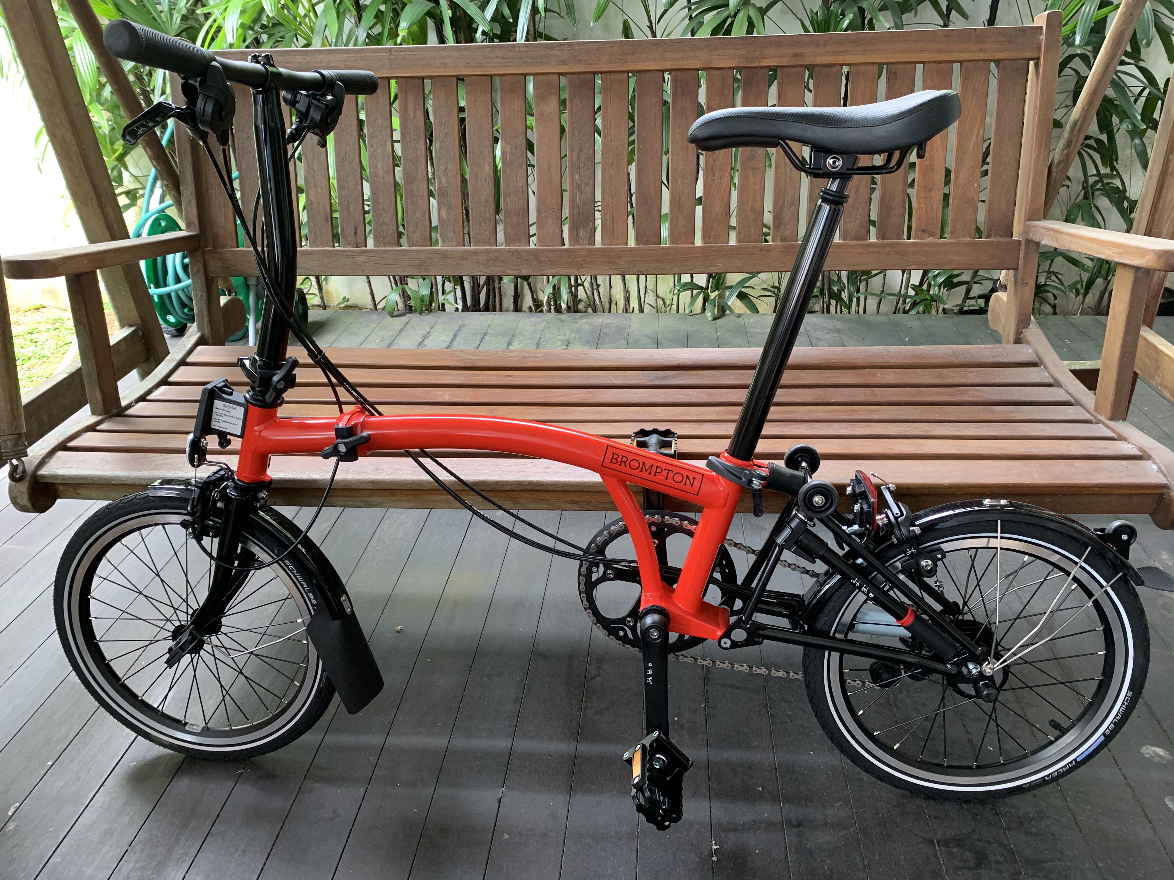 CNY 2021 Promo Brompton S6L Rocket Red Black Edition Sports