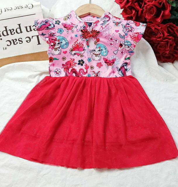 Gap red dress online