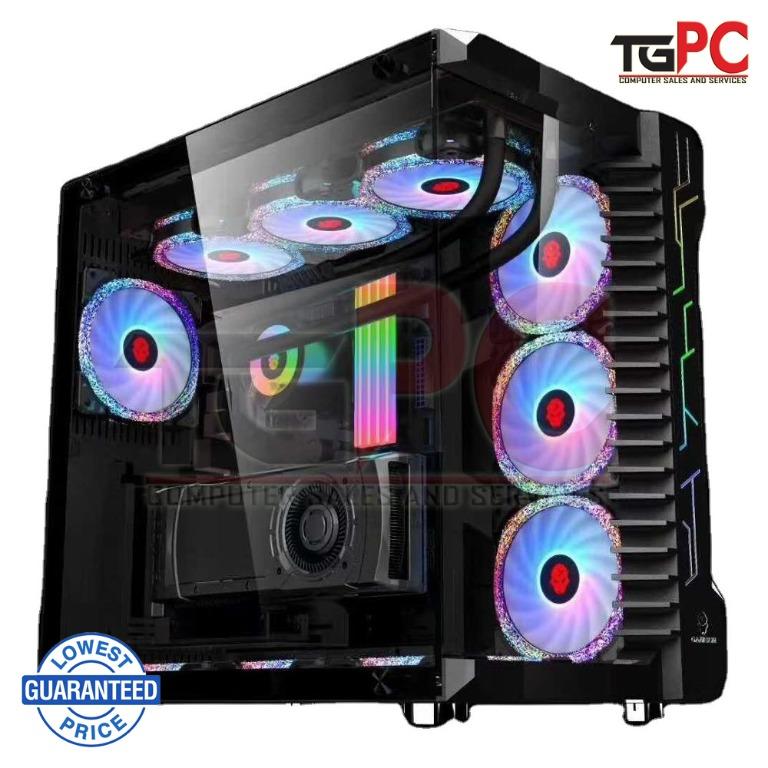 Coolman Robin 3 Gaming Case Tempered Glass Full Tower, Computers & Tech ...