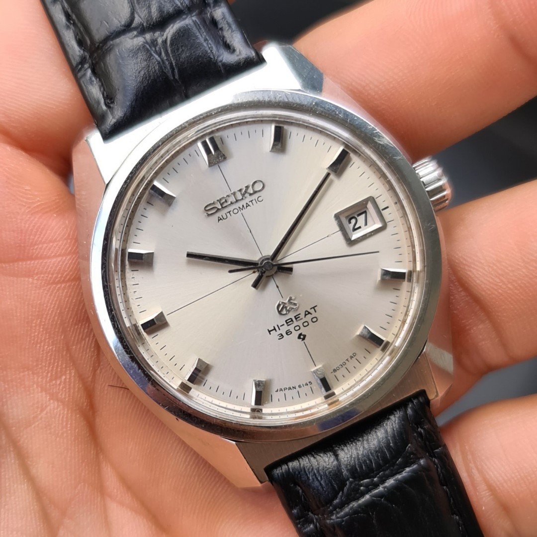 Cross Hair Dial Grand Seiko 6145-8000, Men's Fashion, Watches &  Accessories, Watches on Carousell