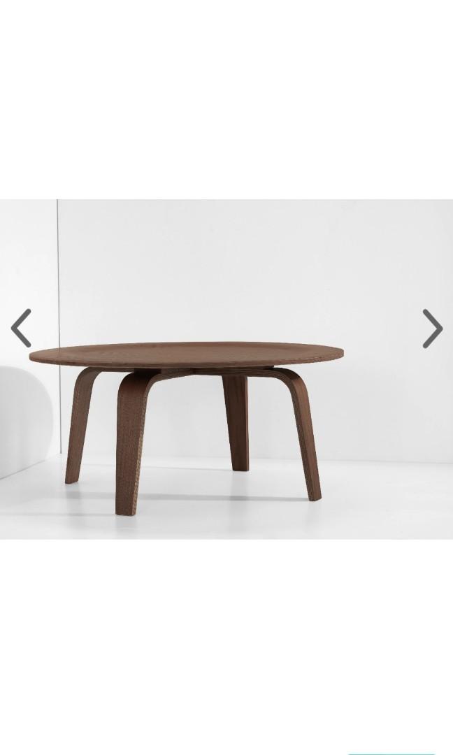 Eames Molded Plywood Coffee Table Walnut Furniture Home Living Tables Sets On Carou Eames Molded Plywood Coffee Table, Eames Moulded Plywood Coffee Table