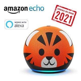 Echo Dot Kids Edition (4th Gen) / Tiger