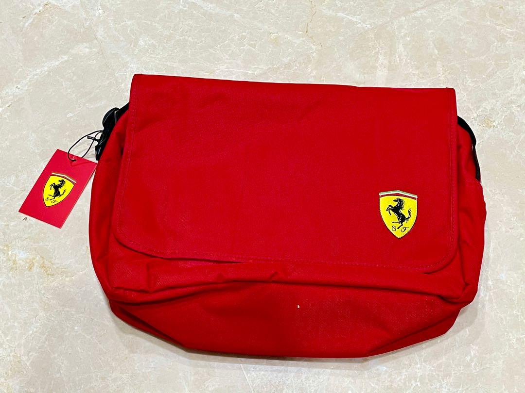 Ferrari red bag store