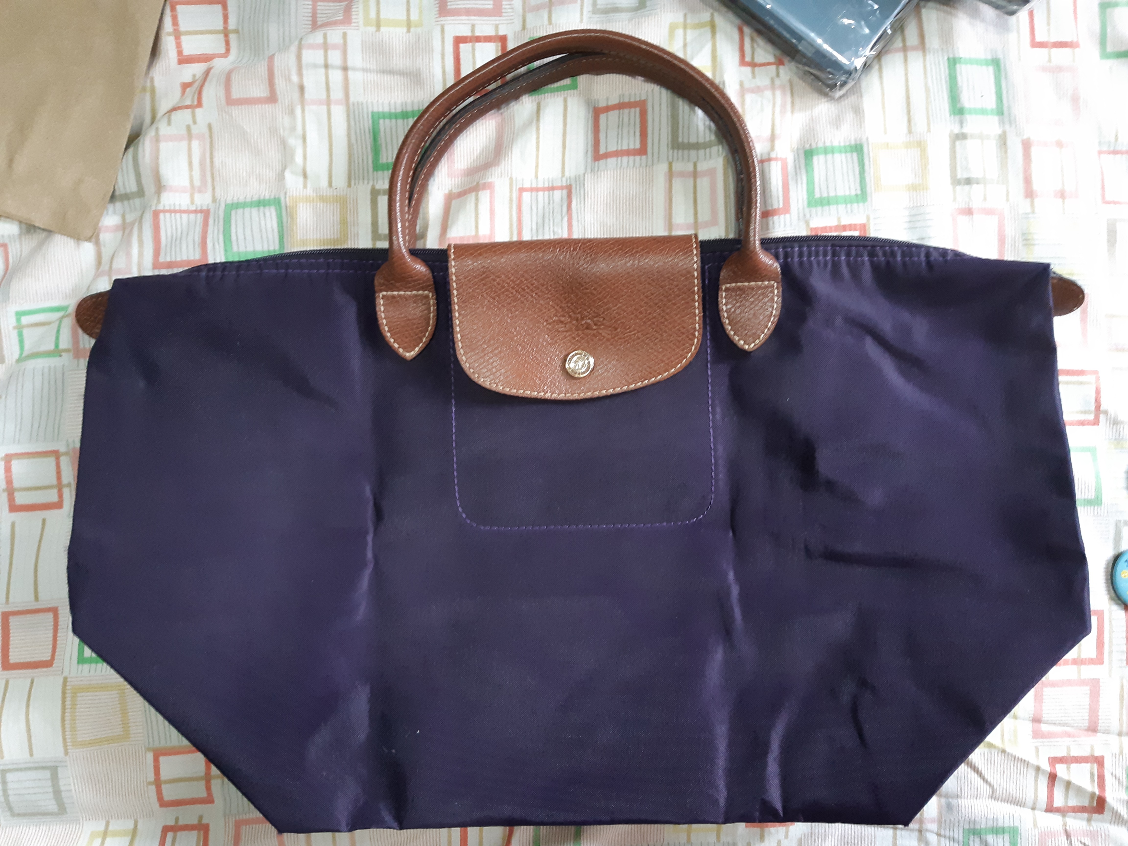 longchamp le pliage curry