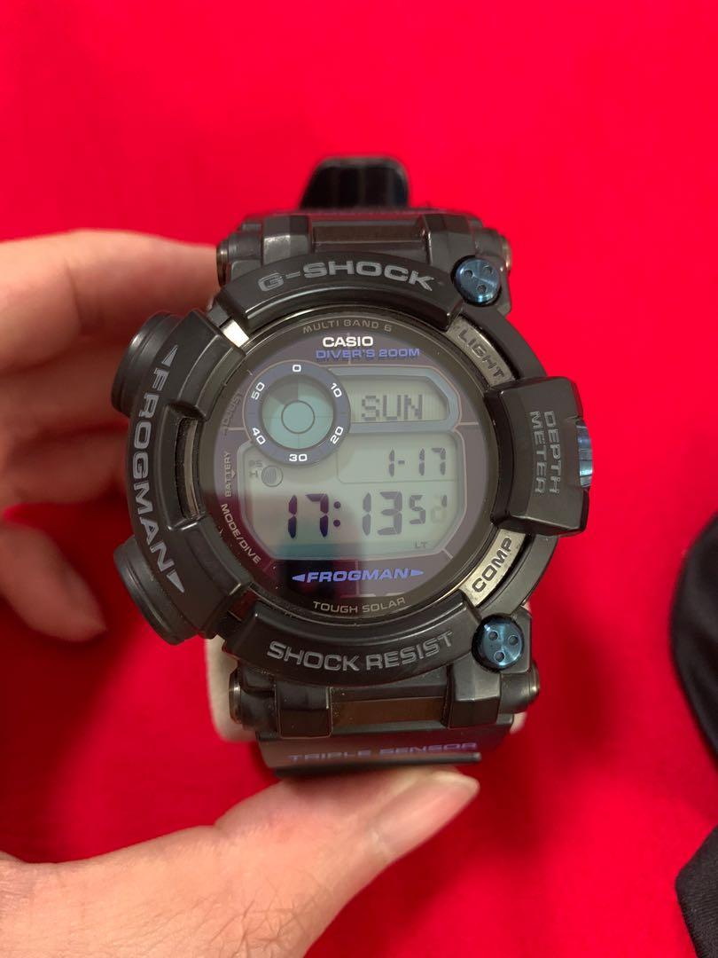 G Shock Frogman Gwf D1000b Men S Fashion Watches On Carousell