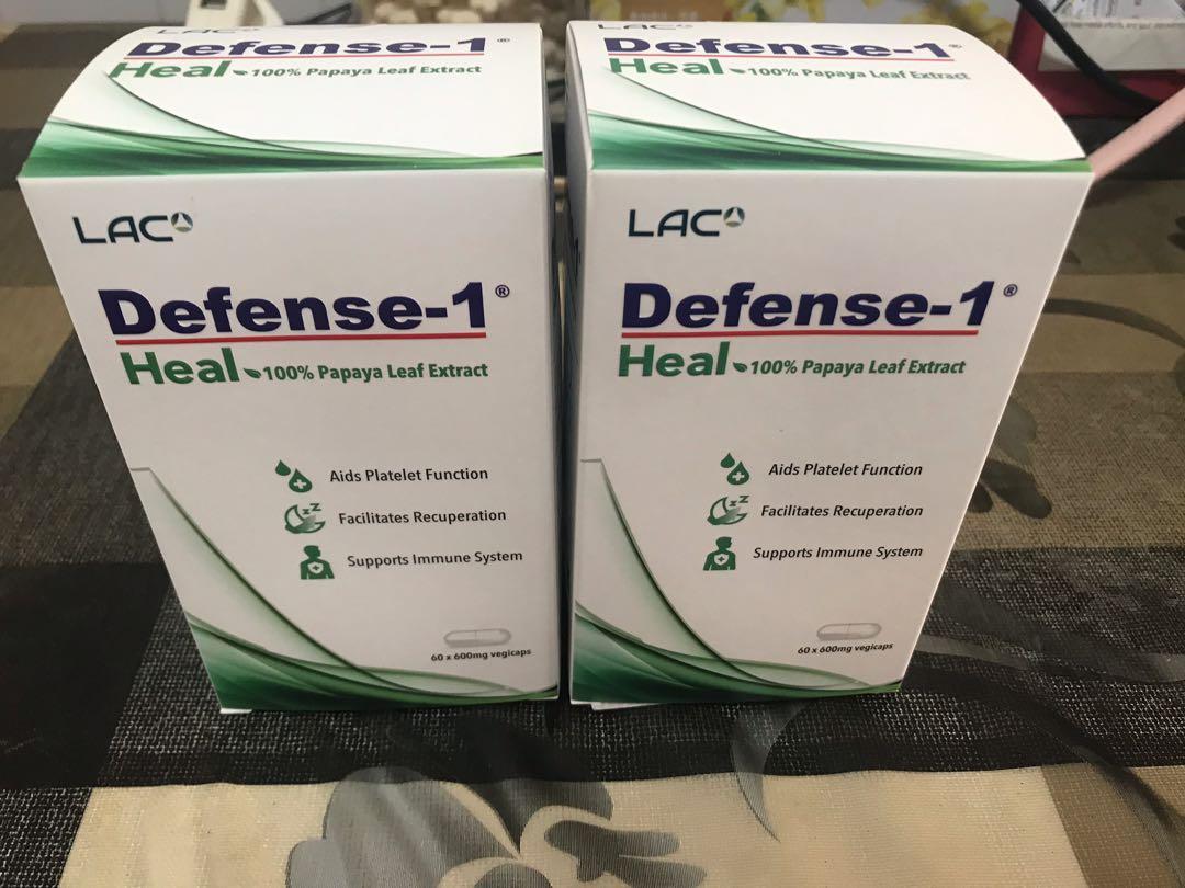 GNC LAC Defence1 Heal papaya leaf extract, Everything Else on Carousell