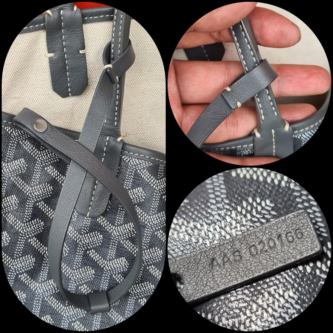 Goyard // Grey Saint Louis PM Tote Bag – VSP Consignment