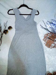 Gray Maxi dress