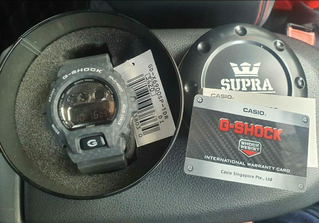 G SHOCK GSHOCK x GDX6900 SUPRA RARE NOS LIMITED EDITION