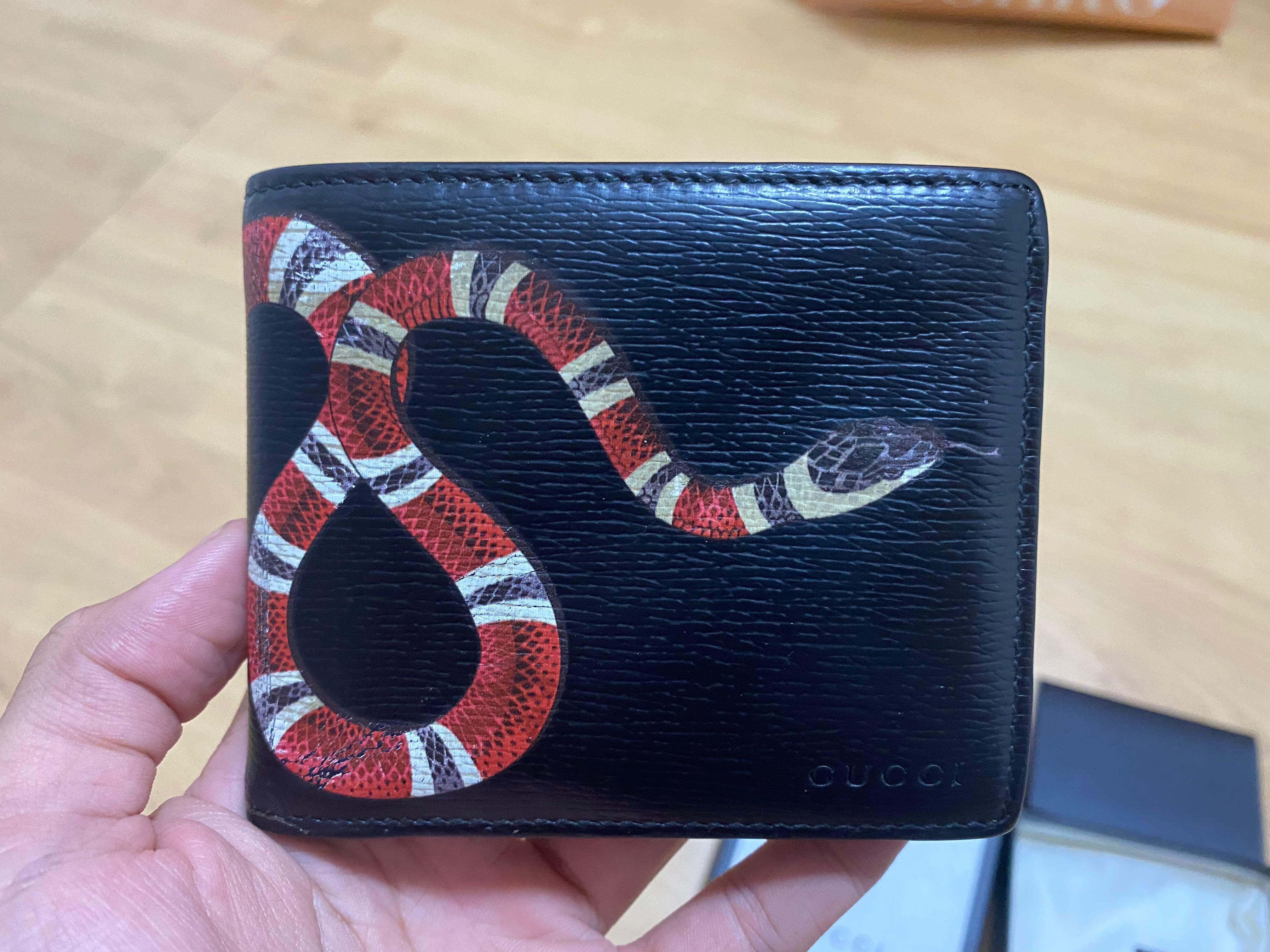 Gucci coral snake wallet best sale