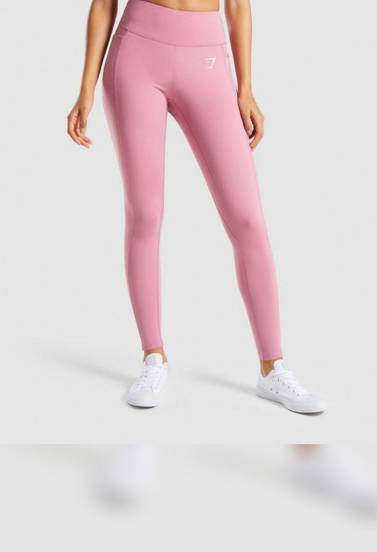 Gymshark Dreamy Leggings z Dusty Pink Women s Fashion Activewear on Carousell