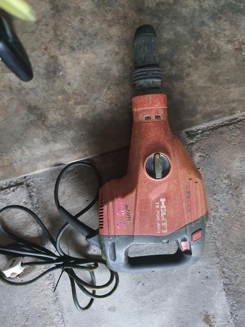 Hilti sales hacking machine