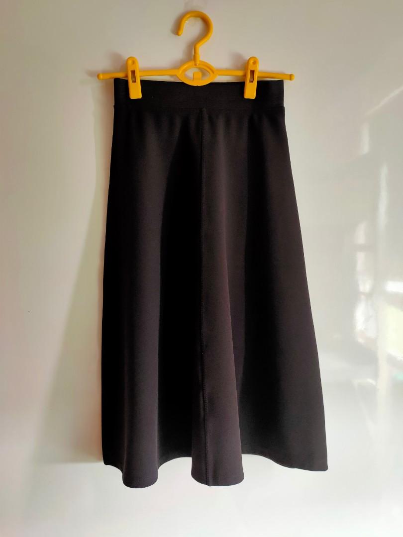 Hxxm black midi skirt clearance