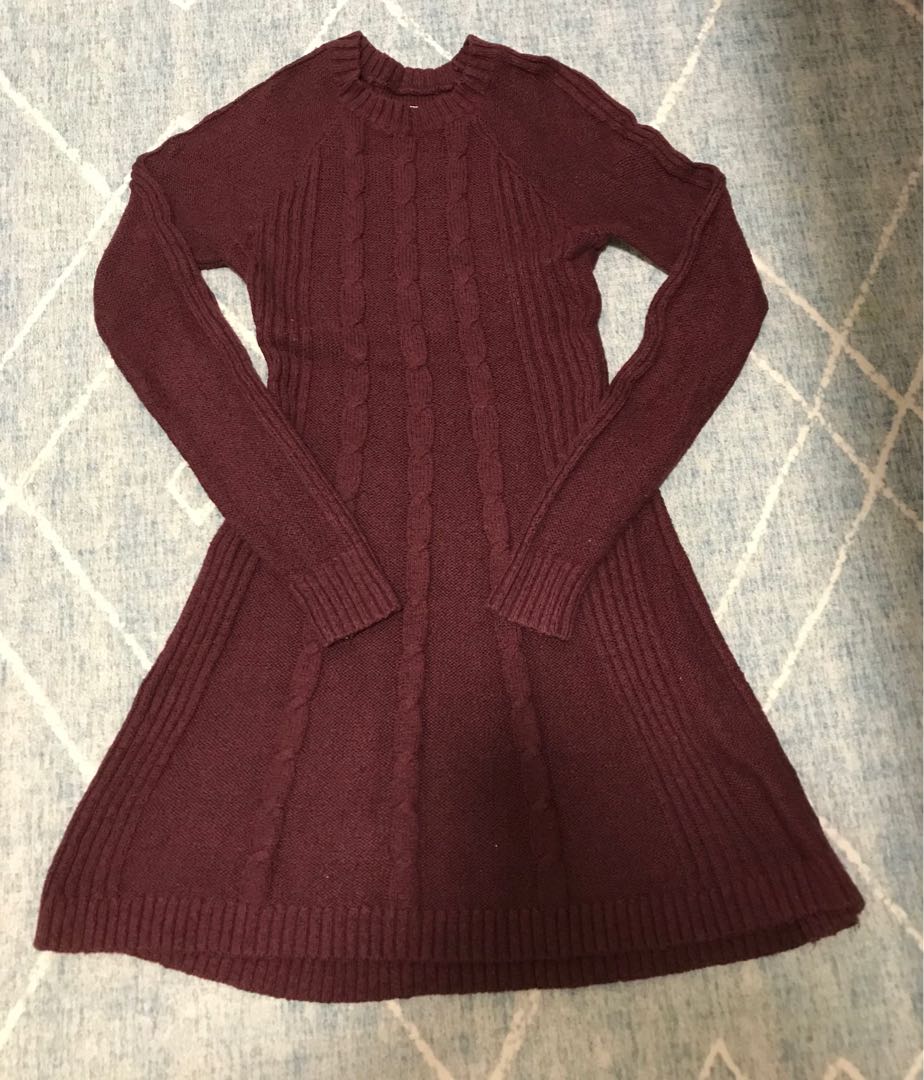 sweater dress hollister
