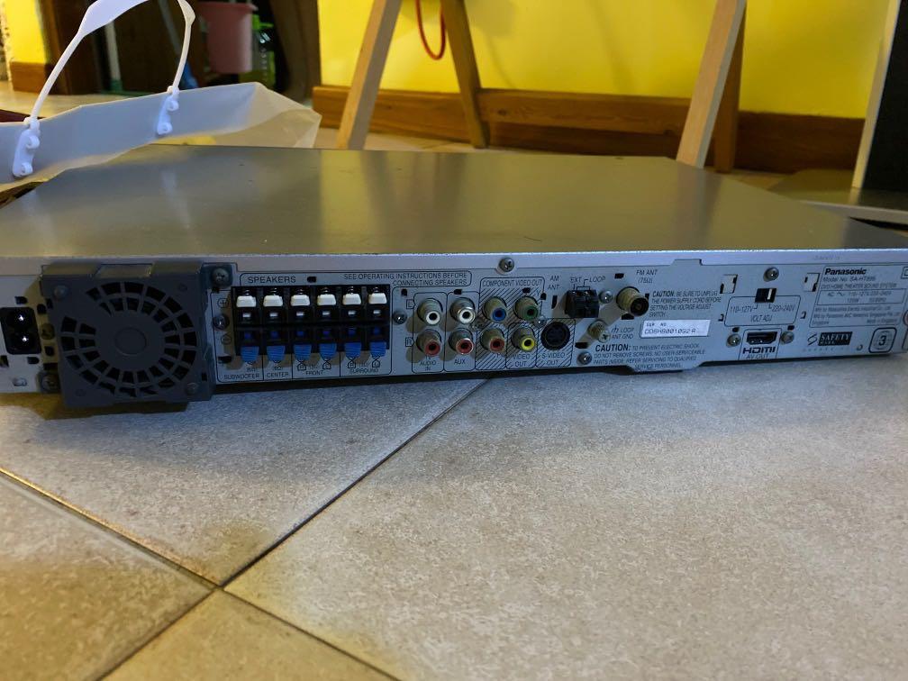 Home theater sound system, Panasonic SA HT895, Audio, Soundbars ...
