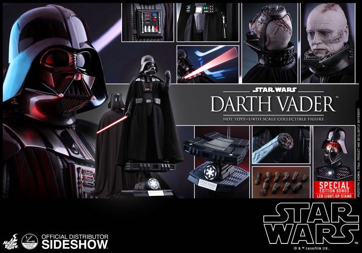 Hot Toys Star Wars Darth Vader 1 4 Special Edition Toys Games Other Toys On Carousell