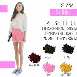 HOTPANTS CELANA PENDEK STRIP