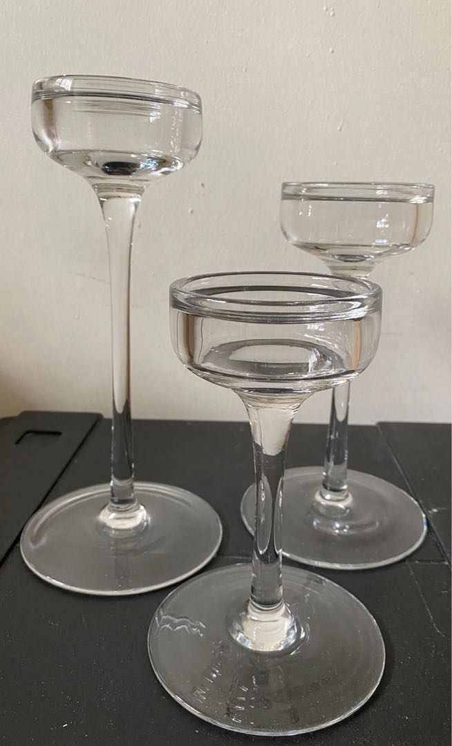 Ikea Blomster candle holder (set of 3), Furniture & Home Living, Home Improvement & Organization