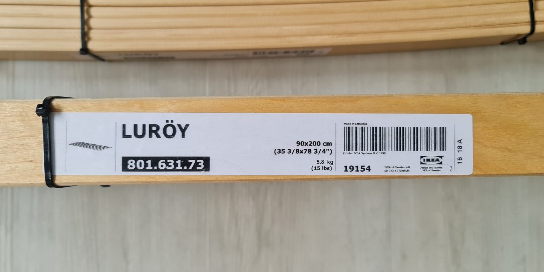 Ikea LurÖy Slatted Bed Base King Size Furniture Home Living Frames Mattresses On Carou Ikea LurÖy Slatted Bed Base King Size, Ikea King Size Slatted Bed Base