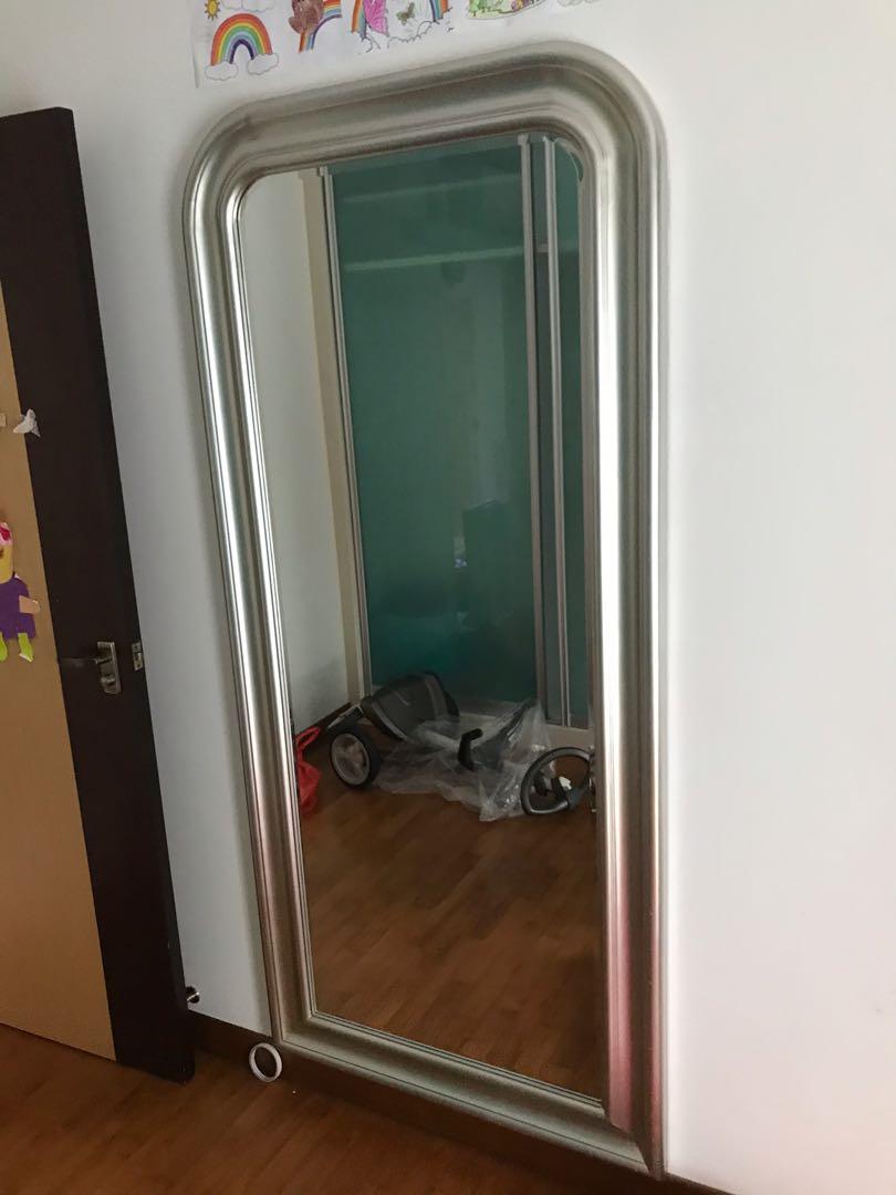 IKEA songe full length mirror, Furniture & Home Living, Home Decor, Mirrors on Carousell
