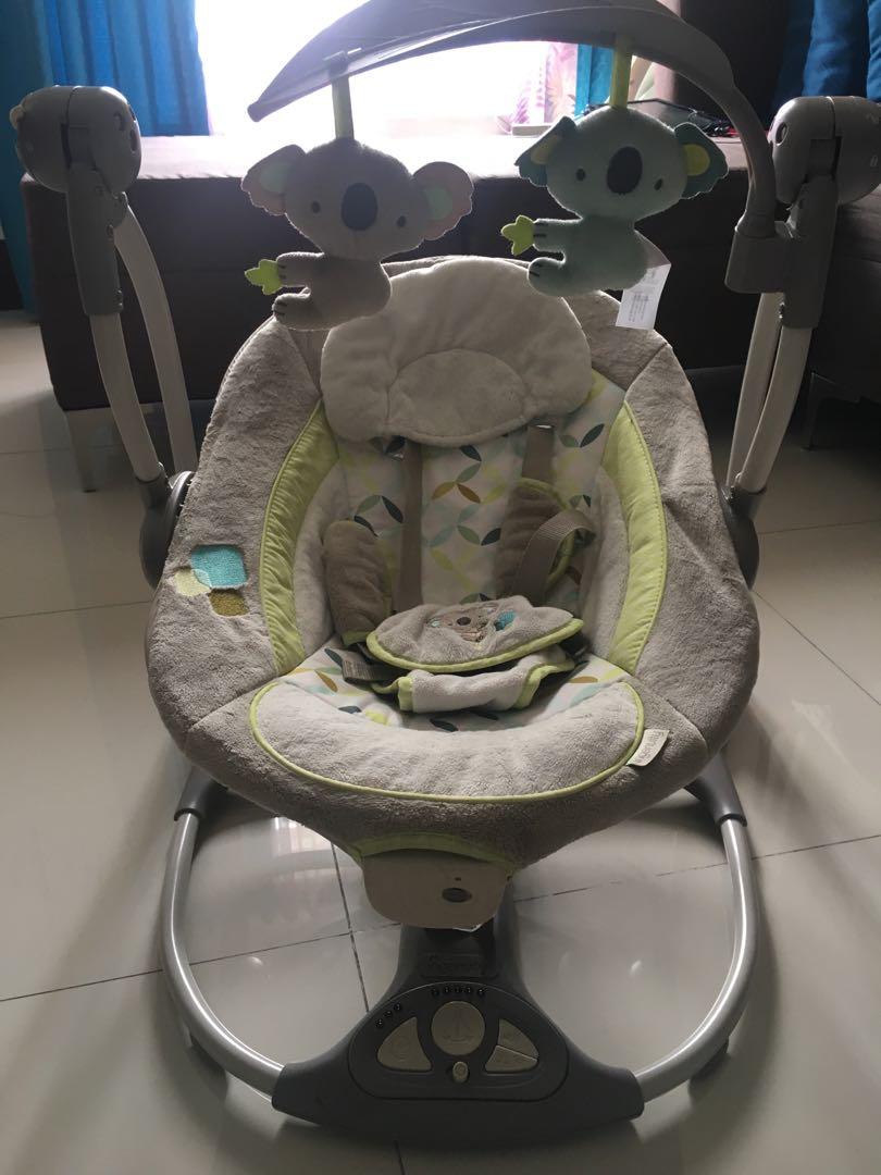 Ingenuity Koala Baby Swing Babies Kids Going Out Car Seats On Carousell