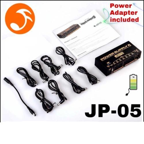 Joyo Jp 05 Guitar Effect Pedal Power Supply 8 Outputs 9v 12v 18v Usb Rechargeable Jp05 Music Media Music Accessories On Carousell