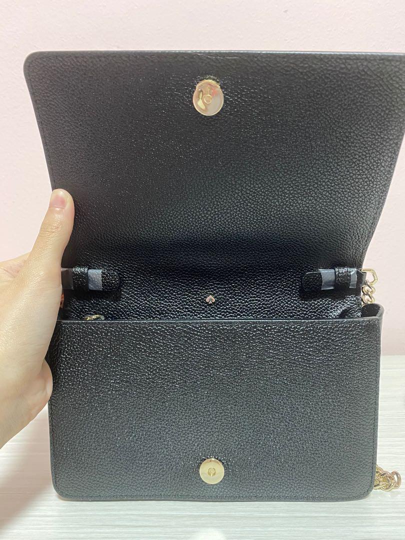Margaux enamel spade chain wallet clearance