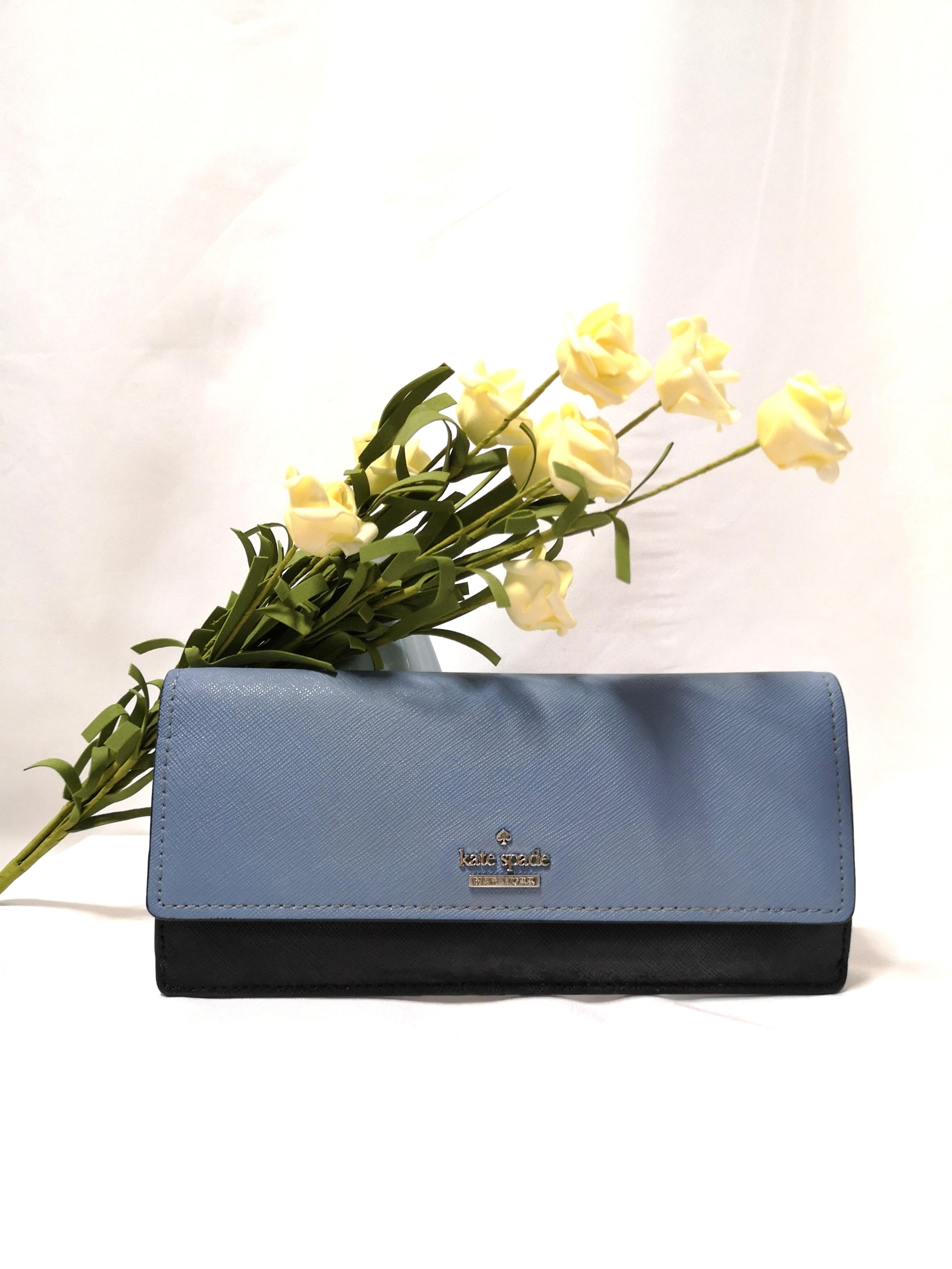 Kate Spade Wallet Cameron Street Alli Blue Luxury Bags