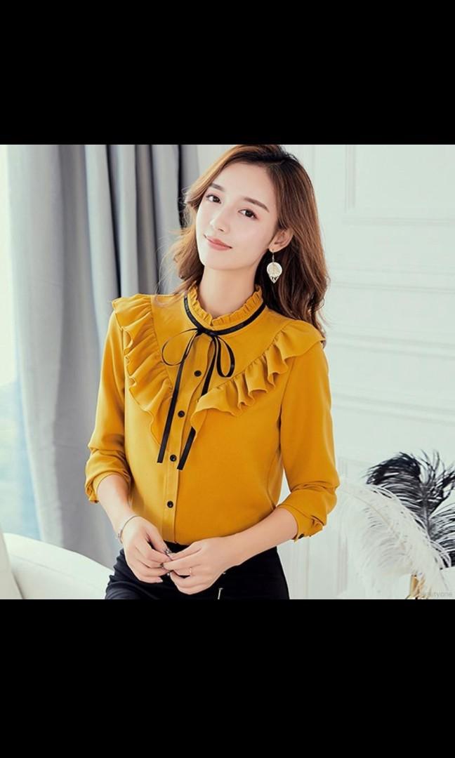 Semi formal top blouse