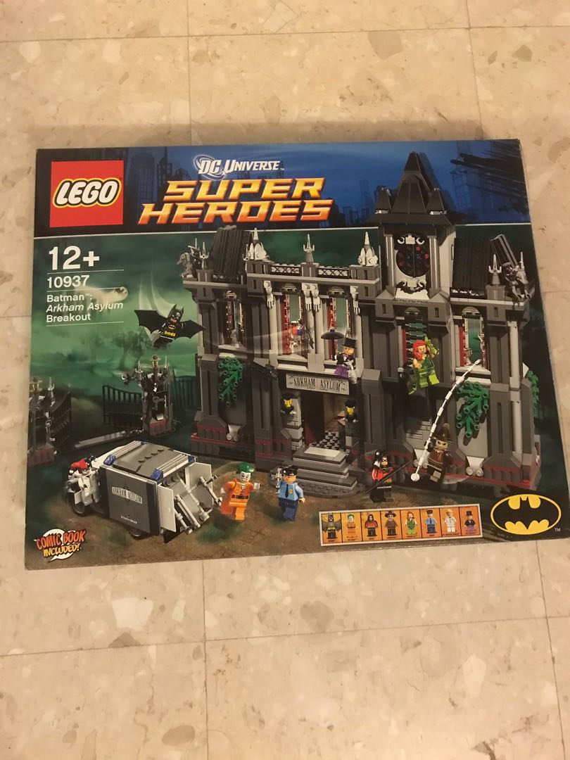 LEGO DC Comics Super Heroes: Batman Arkham Asylum Breakout (10937) for sale  online