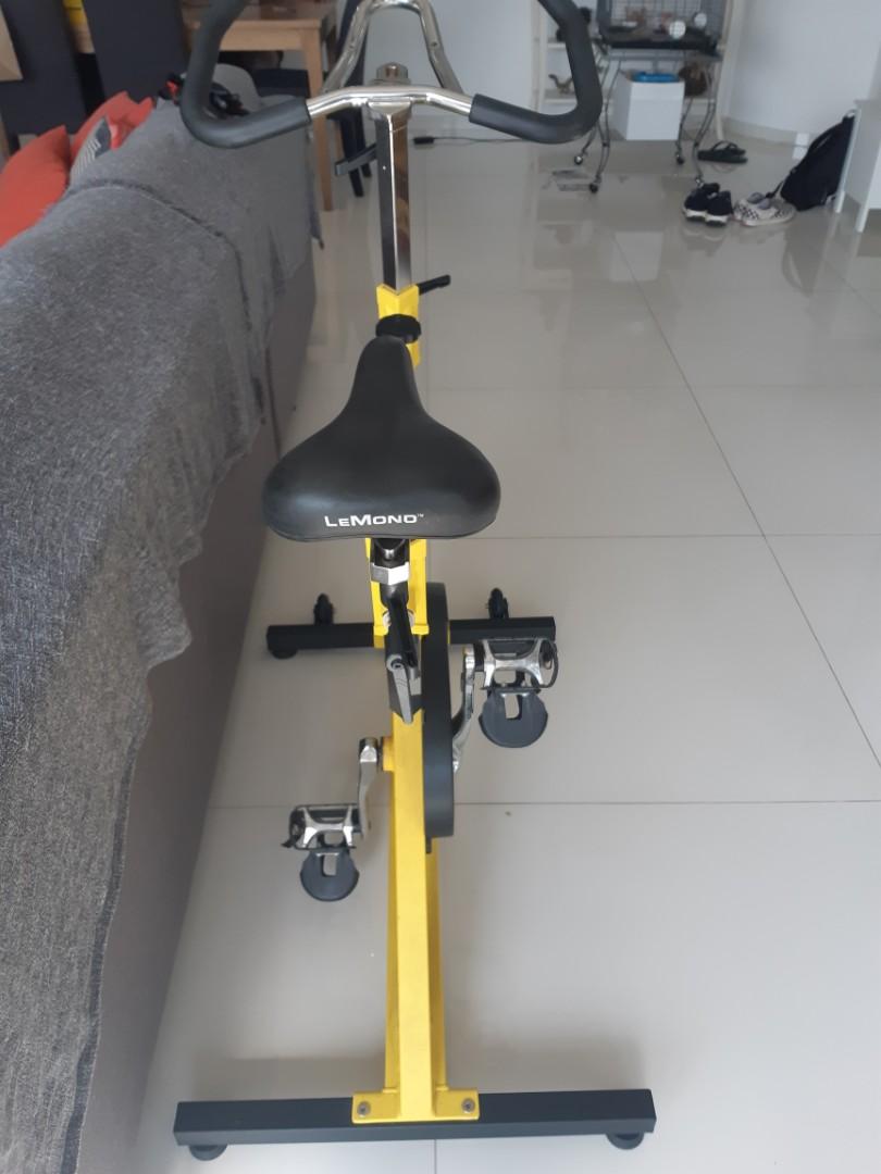 LeMonde Original Stationary Spin Bike Sports Equipment Exercise Fitness Cardio Fitness Machines on Carousell