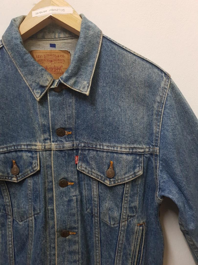 Levis Lot 70506 0217 Denim Trucker Jacket U.S.A., 36. (Original), Men's Fashion, Coats, Jackets and Outerwear on Carousell Levis Lot 70506 0217 Denim Trucker Jacket U.S.A., 36. (Original), Men's Fashion, Coats, Jackets and Outerwear on Carousell