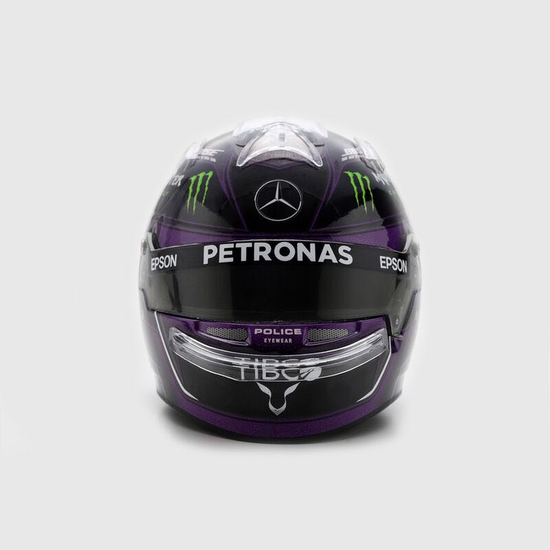 Lewis Hamilton 2020 1:5 Scale Mini F1 Helmet , Sports Equipment, Sports