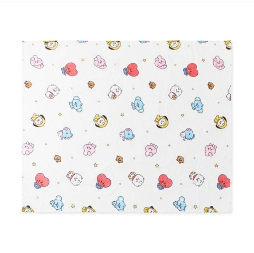 Line Friends BT21 BABY Ripple Bedsheet Blanket Hobbies Toys Memorabilia Collectibles Fan Merchandise on Carousell