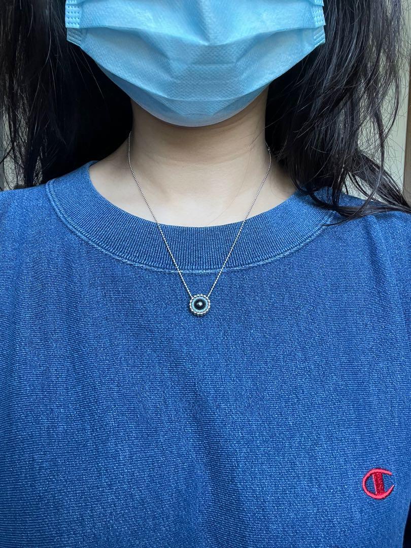 Links of london effervescence blue diamond necklace sales
