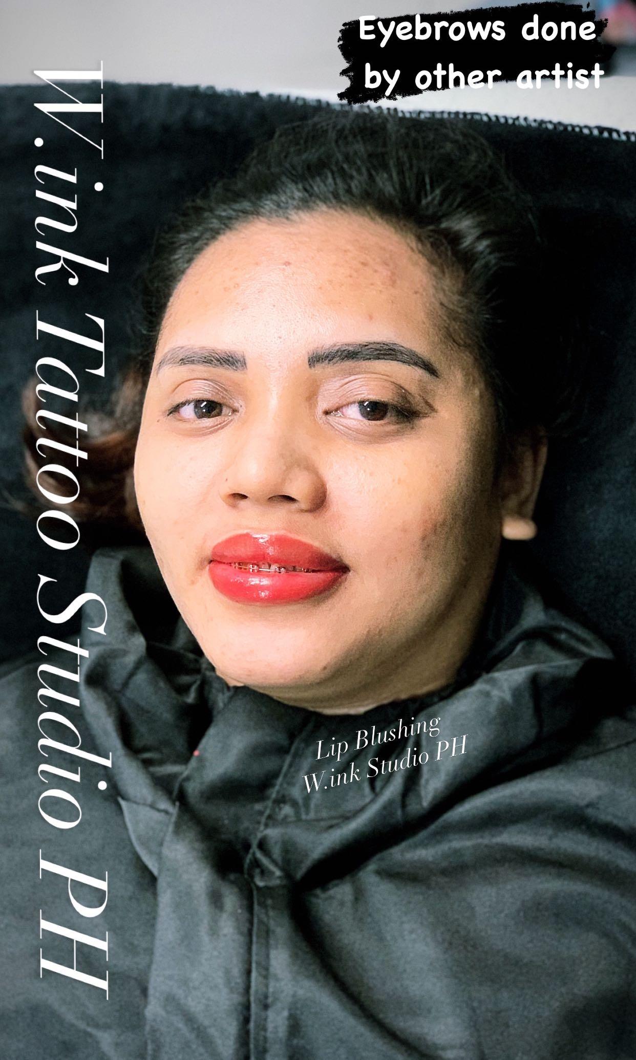 Lips Blushing Lip Contouring Lip Tattoo Model Rate (Category: Makeup) located in Paranaque City. Submitted by sillybella (Listing ID 1063270961, Image 2). Description: Lips Blushing / Contouring / Lip Tattoo Model Rate: 2,500 Pay for materials only 2nd session is optional but needed (2,000 fee for 2nd session) Lip blushing is a type of semipermanent cosmetic tattooing procedure achieved by depositing pigments in your lips using small needles. Whi